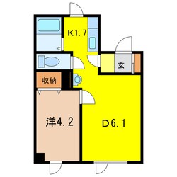 パークカトレアの物件間取画像